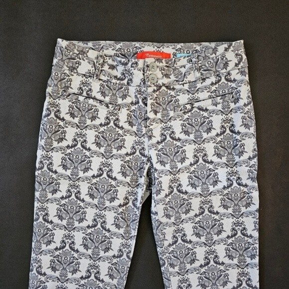 Anthropologie Cartonnier Brocade Charlie Tapisery  Embroidered Ankle Pants - Picture 10 of 15